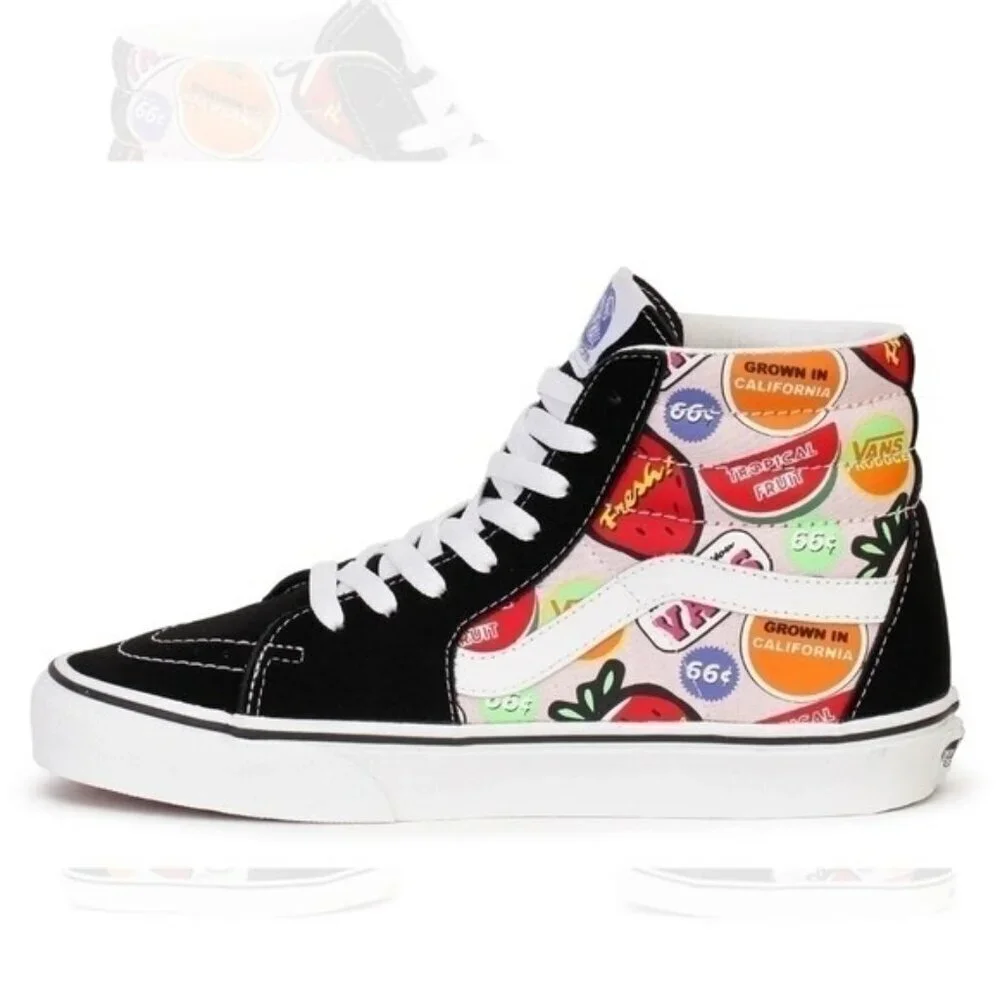 Vans Hi Multicolor Shoes Size 6.5 New